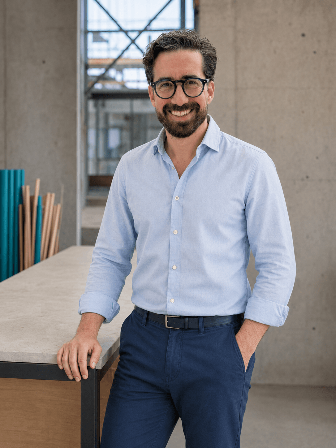Portrait of Borja Chamorro.