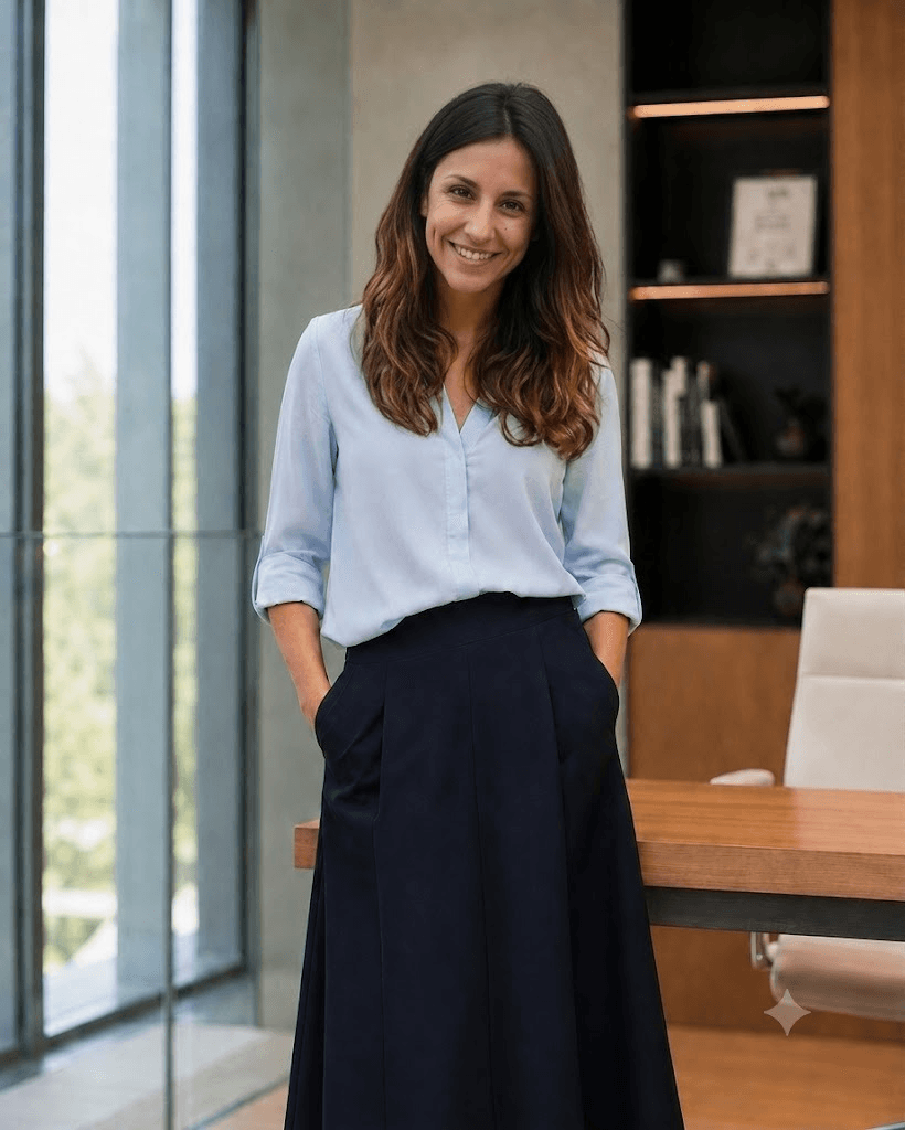 Portrait of Lucía Mínguez.