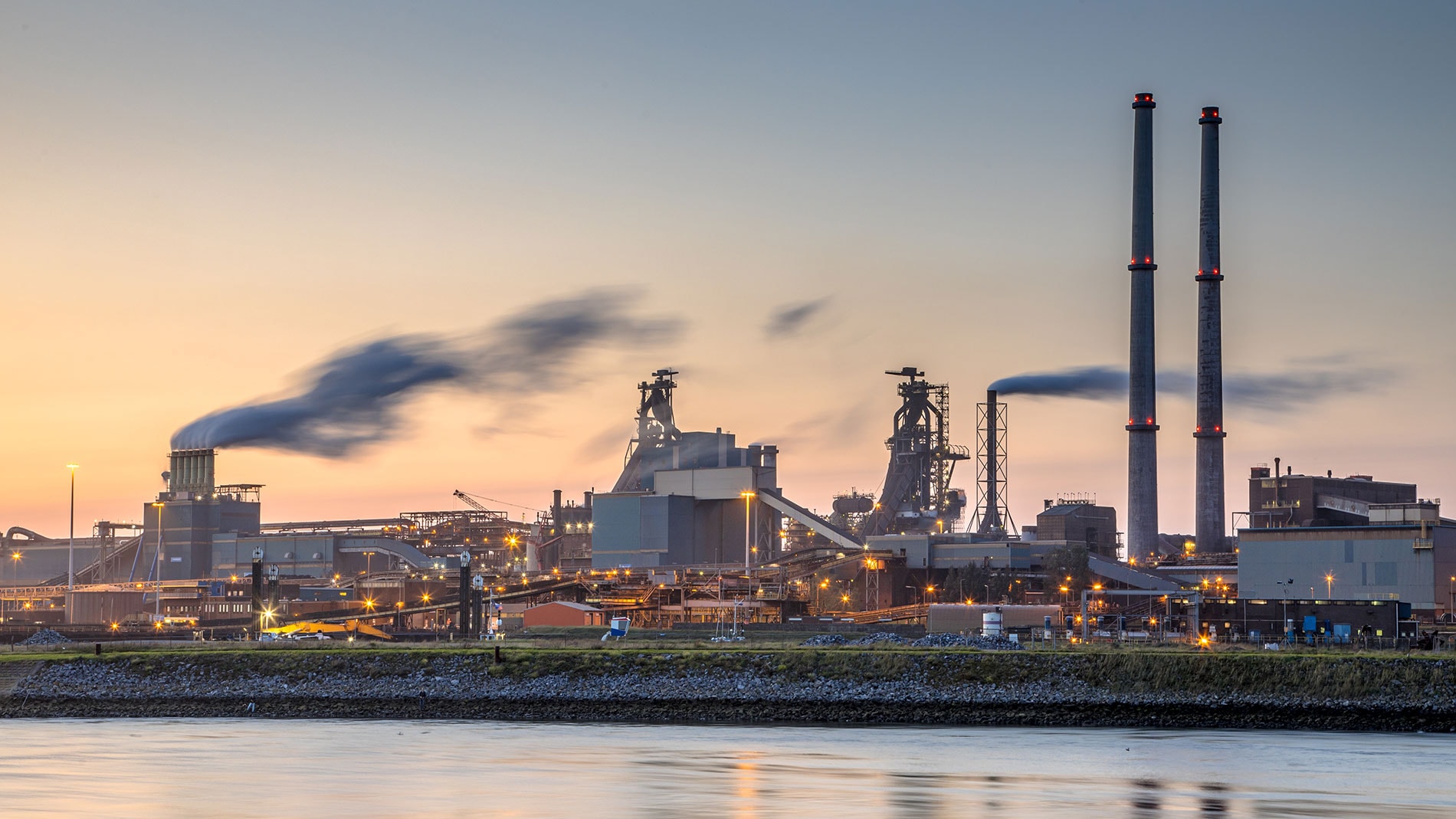 Industrial environment representing international rebar software, production and technology projects.