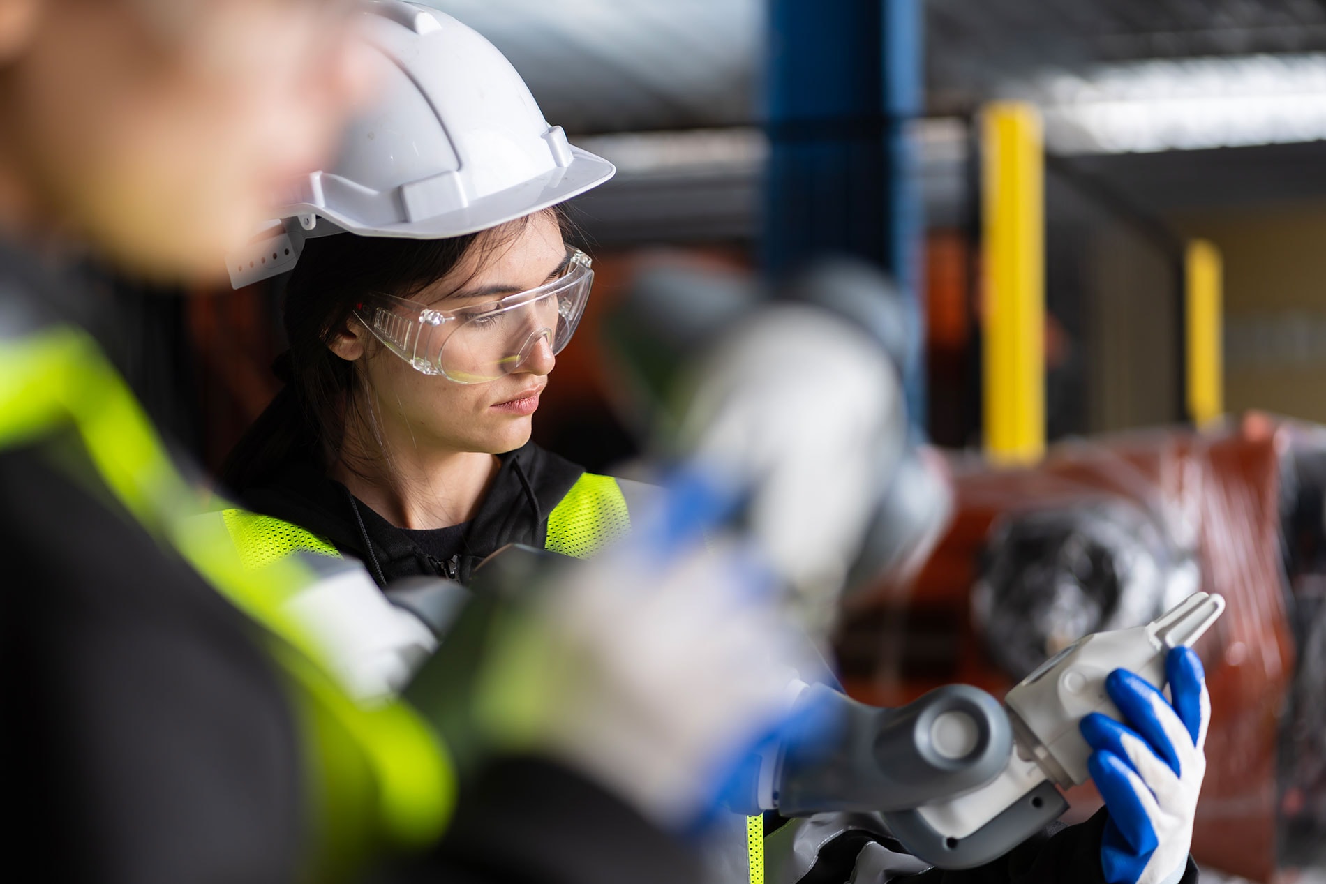 Industrial inspection and analysis in a production environment.