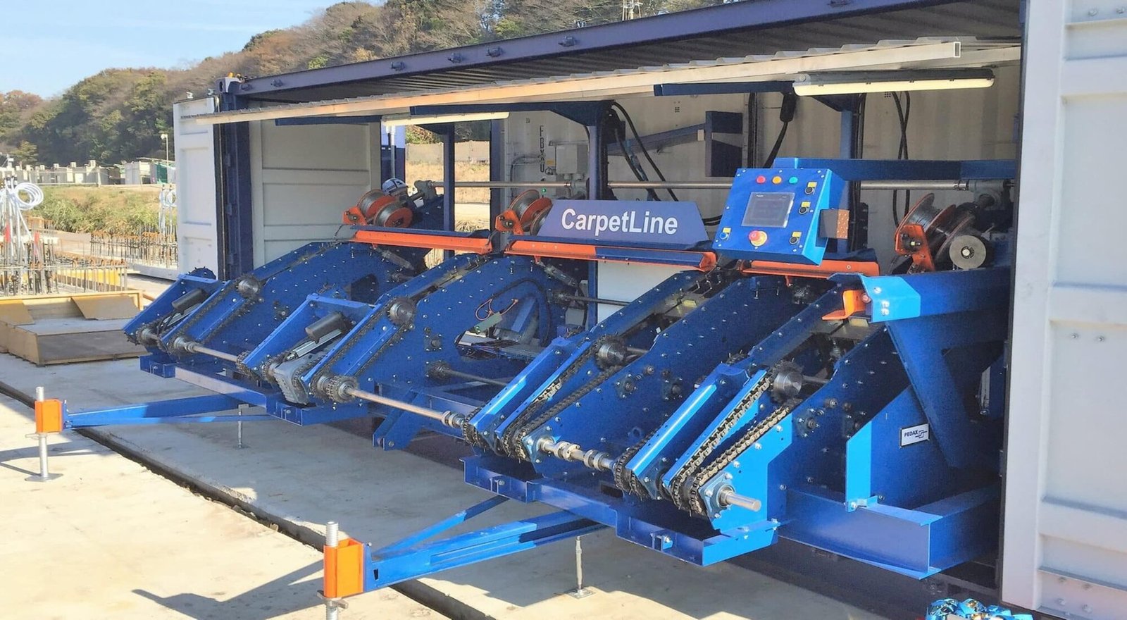 Spinmaster machine configuration in a production environment